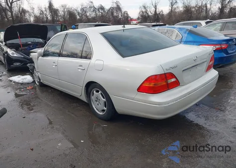 2002 Lexus Ls 430 from USA, damaged, VIN JTHBN30F320053809